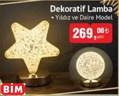 DEKORATİF LAMBA DEKORATİF LAMBA